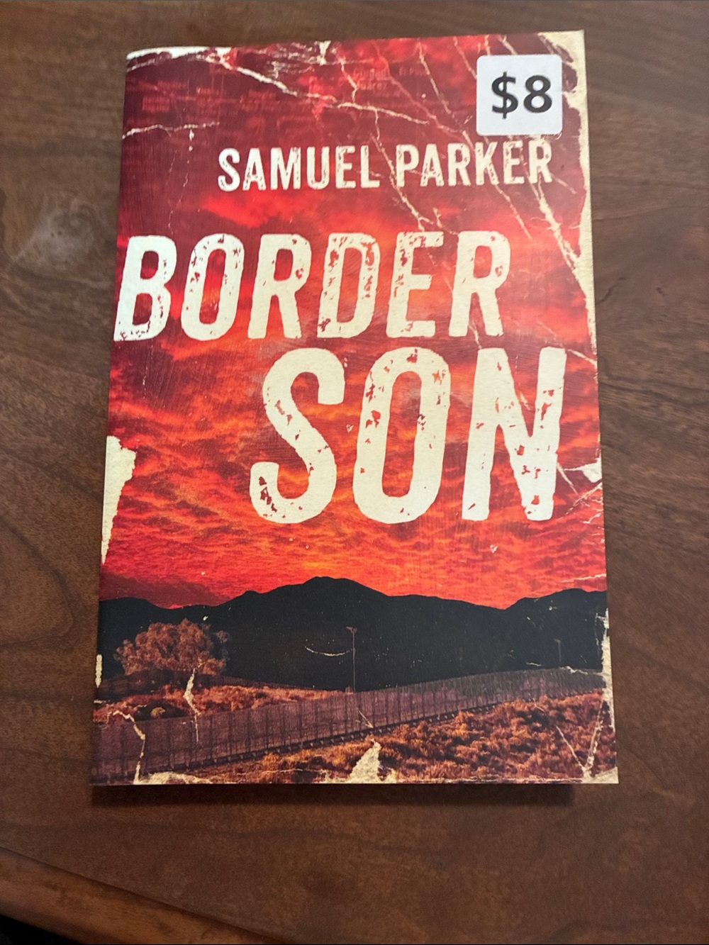 Border Son Wall Art Print - Red Sunset